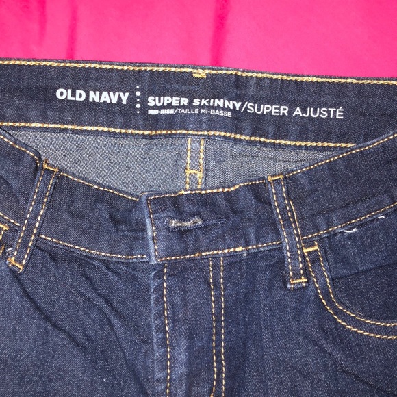old navy blue jeans - Picture 2 of 2